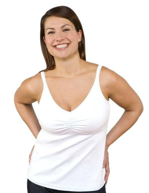 Bravado Essential Nursing Bra Tank White